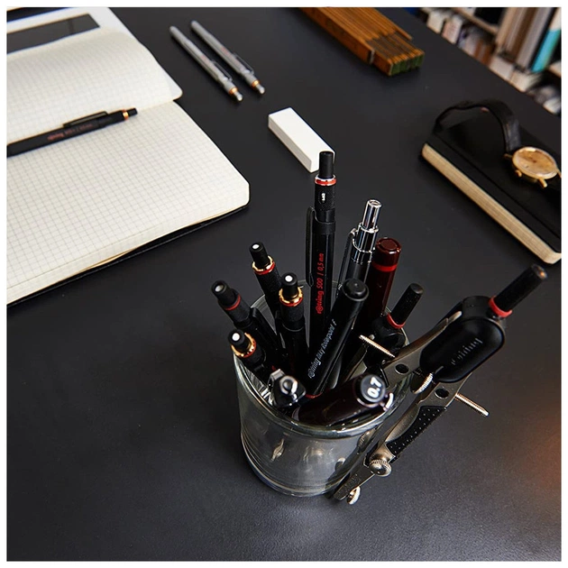 Олівець механічний Rotring Drawing TIKKY Burgundy (ISO) PCL 0,5 (R1904691) - изображение 6