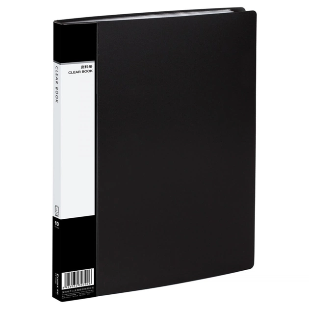 Папка з файлами Comix А4, з 20 файлами, чорний (FOLD-COM-PF20AK-B) - picture 1