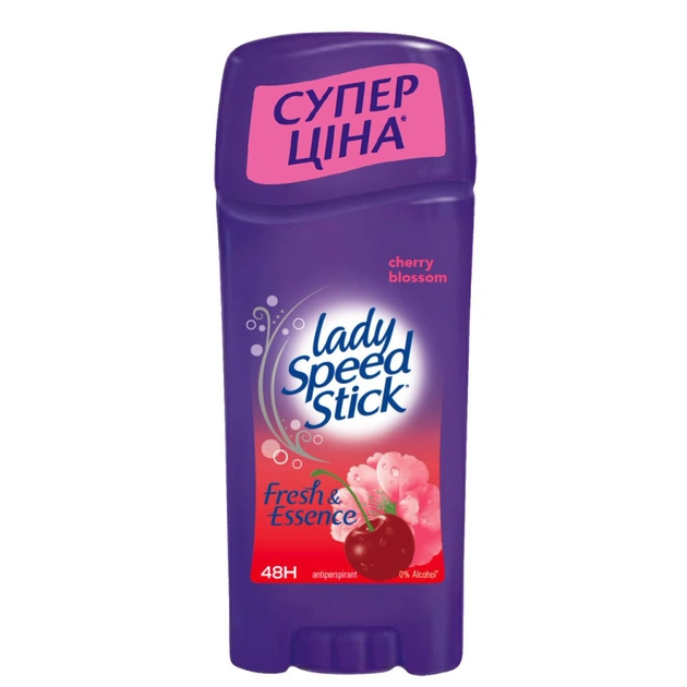 Антиперспірант Lady Speed Stick Fresh & Essence Квітка вишні 65 г (22200750318) - зображення 1