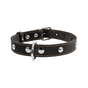 Нашийник для тварин Collar одинарний з прикрасами Ш 20 мм Д 32-40 см чорний (01351) - зменшене зображення 2