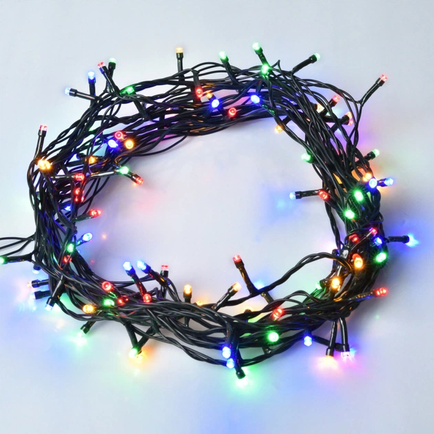 Гирлянда YES! Fun Нить 120 LED Разноцветная 8.4 м 8 режимов Мерцание (974848) - изображение 1
