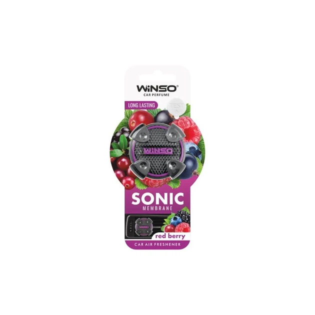 Ароматизатор для автомобиля WINSO Sonic Red Berry (531030) - изображение 1