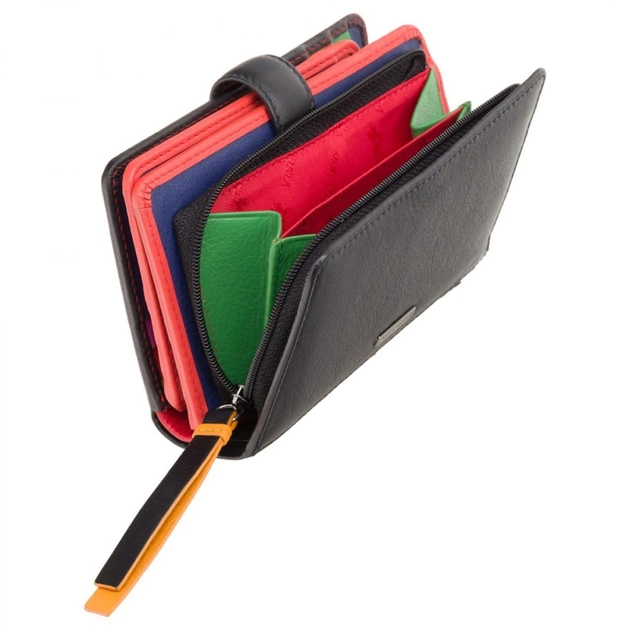 Кошелек Visconti LV4 Crush c RFID Black-Multi Love (LV4 BK MULTI) - изображение 4