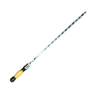 Шампур Metalzavod 630х12х3мм двокольоровий (SHMP-DR-630x12x3-DUO) зображення 1