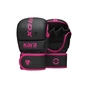 Рукавички для MMA RDX F6 Matte Pink Plus M/L (GSR-F6MP-M/L+) - зменшене зображення 2