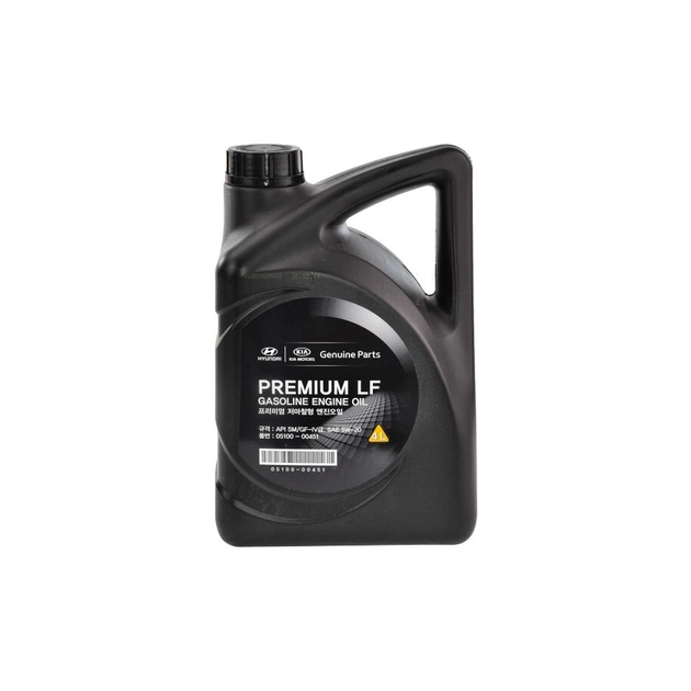 Моторна олива Hyundai Premium LF Gasoline 5w20 4л (0510000451) - изображение 1