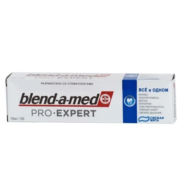 Зубна паста Blend-a-med Pro-Expert Здорова свіжість Перечна м'ята 100 мл (4015400880066) - изображение 1