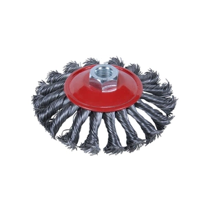 Щітка для електроінструменту Sigma дротяна конусоподібна 125мм М14x2мм сталева кручена 9024121 (9024121) зображення 1