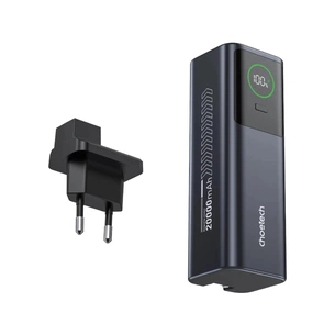 Батарея универсальная Choetech 20000mAh, PD/100W, QC, AFC, AC input (B1012) изображение 1