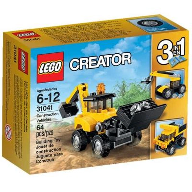 Конструктор LEGO Creator Будівельна техніка (31041) - изображение 1