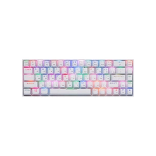 Клавіатура 2E GAMING KG370 RGB 68key Gateron Red Switch USB White (2E-KG370UWT-RD) зображення 1