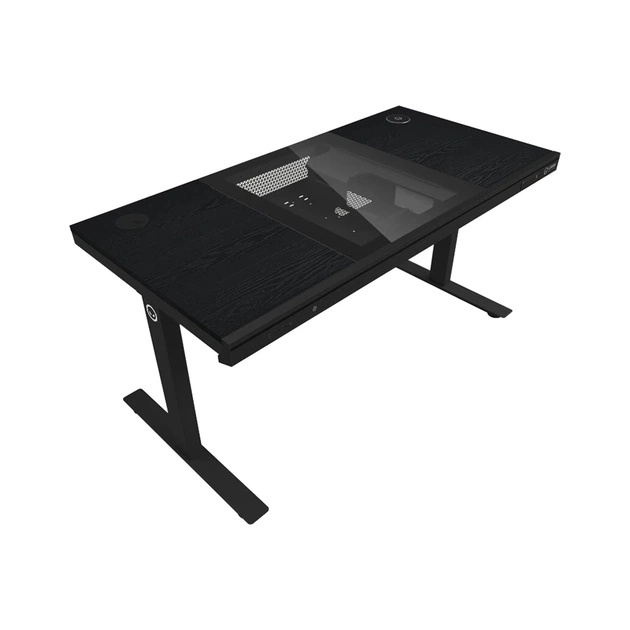 Комп'ютерний стіл Lorgar ELITE 90W Wood Black (LRG-DE90W) - picture 3