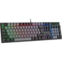 Клавіатура GamePro MK105B LED Blue Switch USB Black (MK105B) - зменшене зображення 2