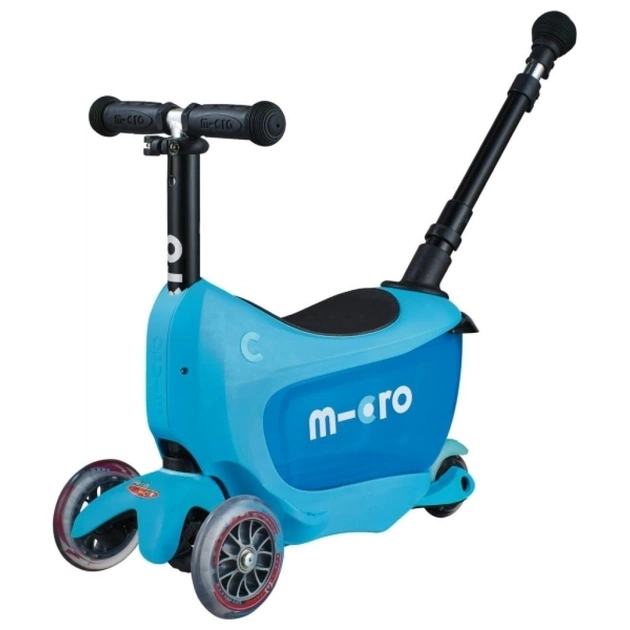 Самокат Micro Mini 2go Deluxe Blue Plus (MMD034) - изображение 1