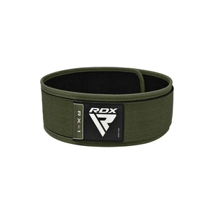 Атлетичний пояс RDX RX1 Weight Lifting Belt Army Green M (WBS-RX1AG-M) зображення 1