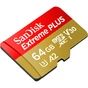 Карта пам'яті SanDisk 64GB microSD class 10 V30 Extreme PLUS (SDSQXBU-064G-GN6MA) - зменшене зображення 3
