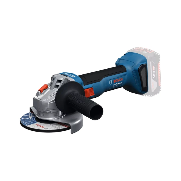 Шлифовальная машина Bosch GWS 18V-8 125мм, 11000об/мин, 1.6кг (без АКБ и ЗУ) (0.601.9N9.000) - изображение 1