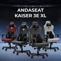 Кресло для геймеров Anda Seat Kaiser 3E XL Maroon (AD23YC-XL-09-A-PV/C-A01) - уменьшенное изображение 1