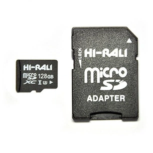 Карта пам'яті Hi-Rali 128GB microSDXC class 10 UHS-I U3 (HI-128GBSD10U3-01) зображення 1