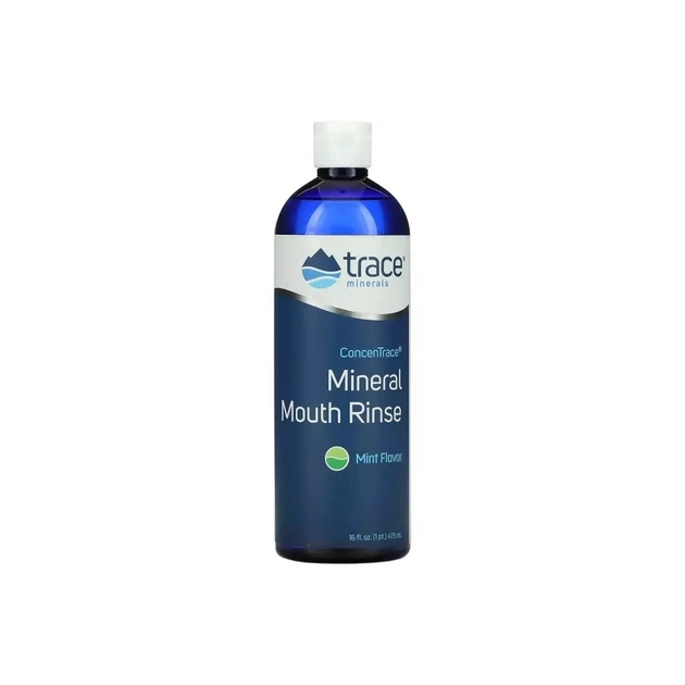 Ополіскувач для порожнини рота Trace Minerals Минеральный ополаскиватель для рта, вкус мяты, ConcenTrace Mi (TMR-00286) - зображення 1