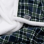 Плед Ardesto Sherpa 160х200см, 100% поліестер, клітинка, зелений (ART0202SH) - зменшене зображення 5