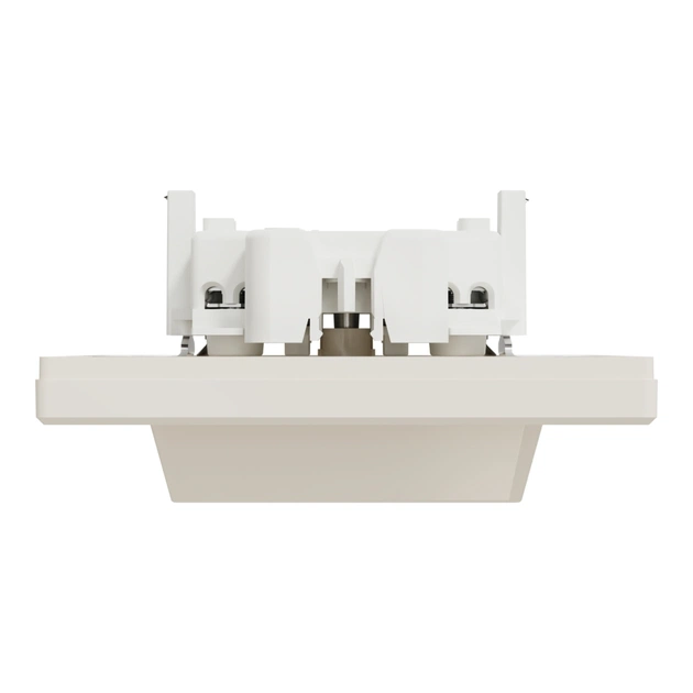 Розетка Schneider Electric ASFORA без заземлення подвійна крем (EPH9700123) - зображення 5