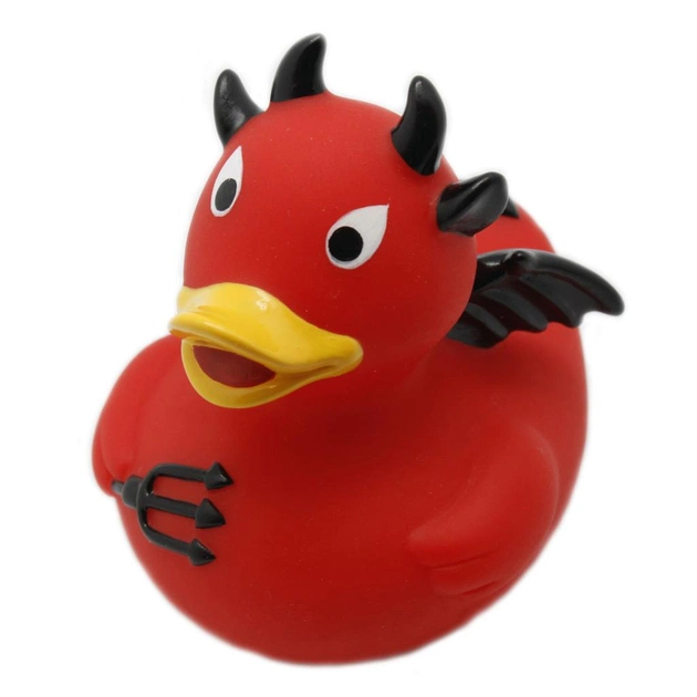 Игрушка для ванной Funny Ducks Чёрт утка (L1829) - изображение 1