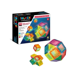 Конструктор iBlock Магнітний 38 деталей (PL-921-249) зображення 1