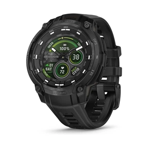 Смарт-годинник Garmin Instinct Crossover AMOLED, Tactical, Black/Black, GPS смарт-годинник (010-03398-02) изображение 1