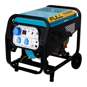 Генератор FULL дизельный FDL6500LE, 230V, 50Hz, 6.2kVA/5kW, 12,5 л, 1,6 л/ч, ручной/стартер (FDL6500LE) изображение 1