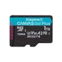 Карта пам'яті Kingston 1TB microSDXC class 10 UHS-I U3 A2 Canvas Go Plus (SDCG3/1TBSP) - зменшене зображення 1