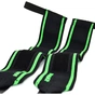 Бинт для спорту MadMax MFA-298 Wrist Wraps 18" Black/Green (MFA-298-U) - зменшене зображення 6