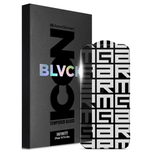 Скло захисне Armorstandart Infinity Black Icon 2.75D Apple iPhone 16 Pro Max (ARM80302) зображення 1