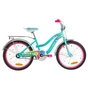 Велосипед Formula 20" FLOWER рама-13" 2019 бірюзовий з багажником (OPS-FRK-20-065) - зменшене зображення 1