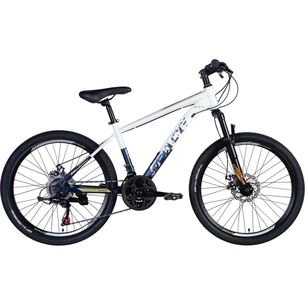 Велосипед Space 24" Mars AM DD рама-13" St біло-синій 2024 (OPS-SP-24-001) зображення 1