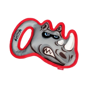 Іграшка для собак GiGwi Mighty Challenge Носоріг з пищалкою 25 см (2236) зображення 1