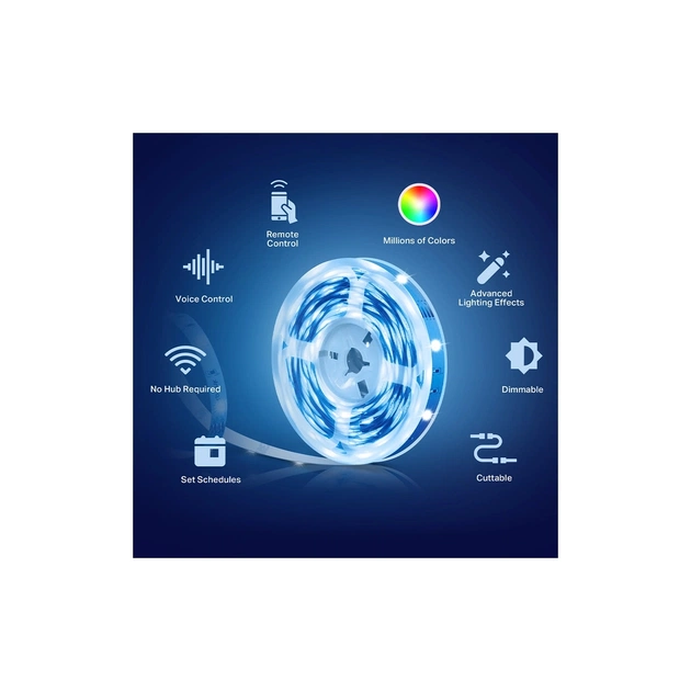 Світлодіодна стрічка TP-Link Tapo L900-5 Wi-Fi (Tapo L900-5) - изображение 3