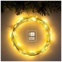 Гірлянда ColorWay Роса LED 100 10 м 8 функцій теплий колір USB (CW-G-100L10NU) - зменшене зображення 6