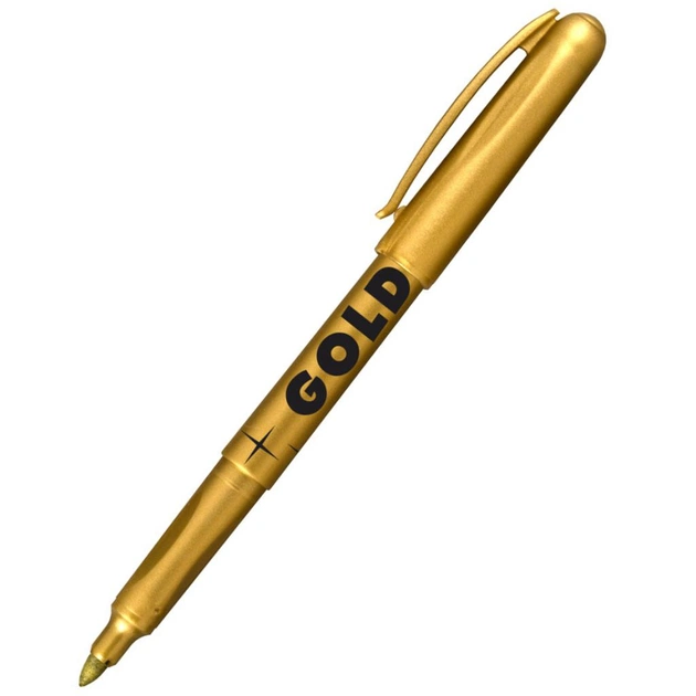 Маркер Centropen GOLD & SILVER 2690 B 1,5-3 мм, Gold color (2690/12) - зображення 1