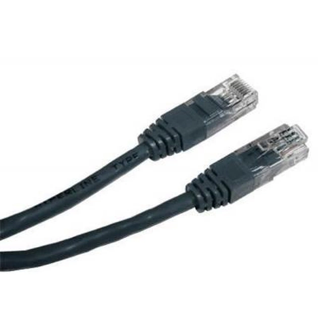 Патч-корд Cablexpert 0.25м UTP CCA (PP12-0.25M/BK) - зображення 1