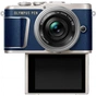 Цифровий фотоапарат Olympus E-PL9 14-42 mm Pancake Zoom Kit blue/silver (V205092UE000) - зменшене зображення 6