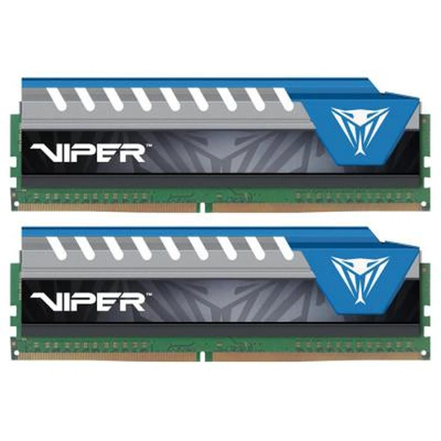 Модуль пам'яті для комп'ютера DDR4 8GB (2x4GB) 2666 MHz V ELITE KIT Patriot (PVE48G266C5KBL) - изображение 1