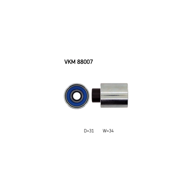 Ролик натяжителя ремня SKF VKM 88007 - изображение 1