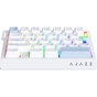 Клавіатура Ajazz AK029 Ice Island Magnetic Switch USB UA White/Blue (AK029-I-WB) - зменшене зображення 2