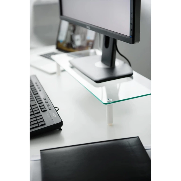 Підставка до монітора Digitus Universal glass Monitor Riser (DA-90358) - picture 7