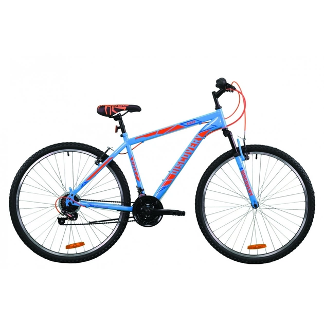 Велосипед Discovery 29" RIDER AM Vbr рама-21" St 2020 синьо-помаранчевий (OPS-DIS-29-071) - изображение 1