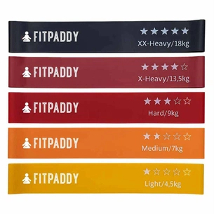 Еспандер Fitpaddy Набір 5 шт (EBND01) зображення 1