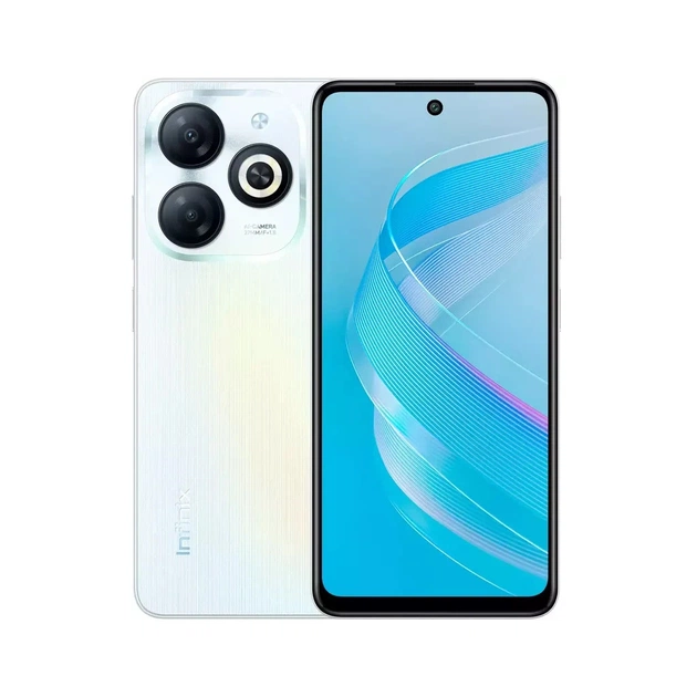 Мобільний телефон Infinix Smart 8 3/64Gb Galaxy White (4894947015076) - зображення 1