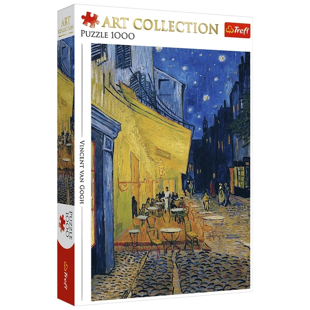 Пазл Trefl Art Тераса кафе вночі 1000 елементів (5900511109429) - зображення 1