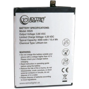 Акумуляторна батарея Extradigital Meizu M3 Max 4000 mAh (BMM6464) зображення 1